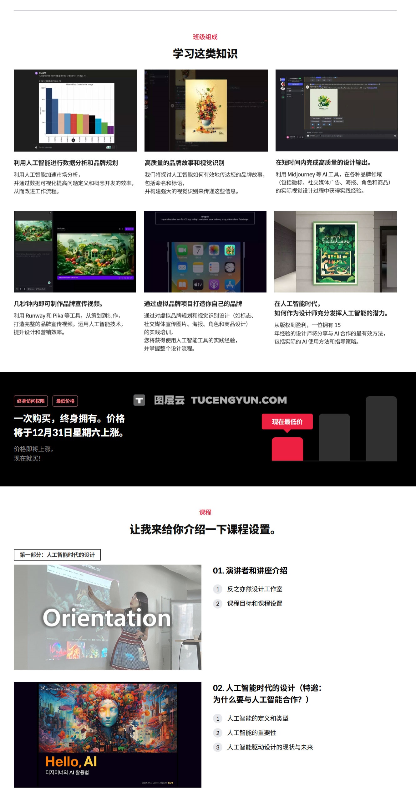 大师课程：掌握AI人工智能创作商业品牌广告全流程视频课程 中文字幕（13942）图层云