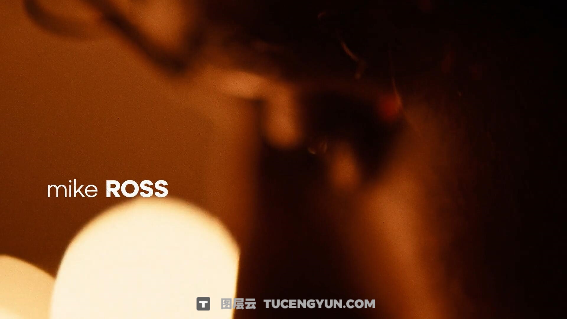 AE模板：全新电影感毛刺失真动态模糊文字标题动画（13947）图层云