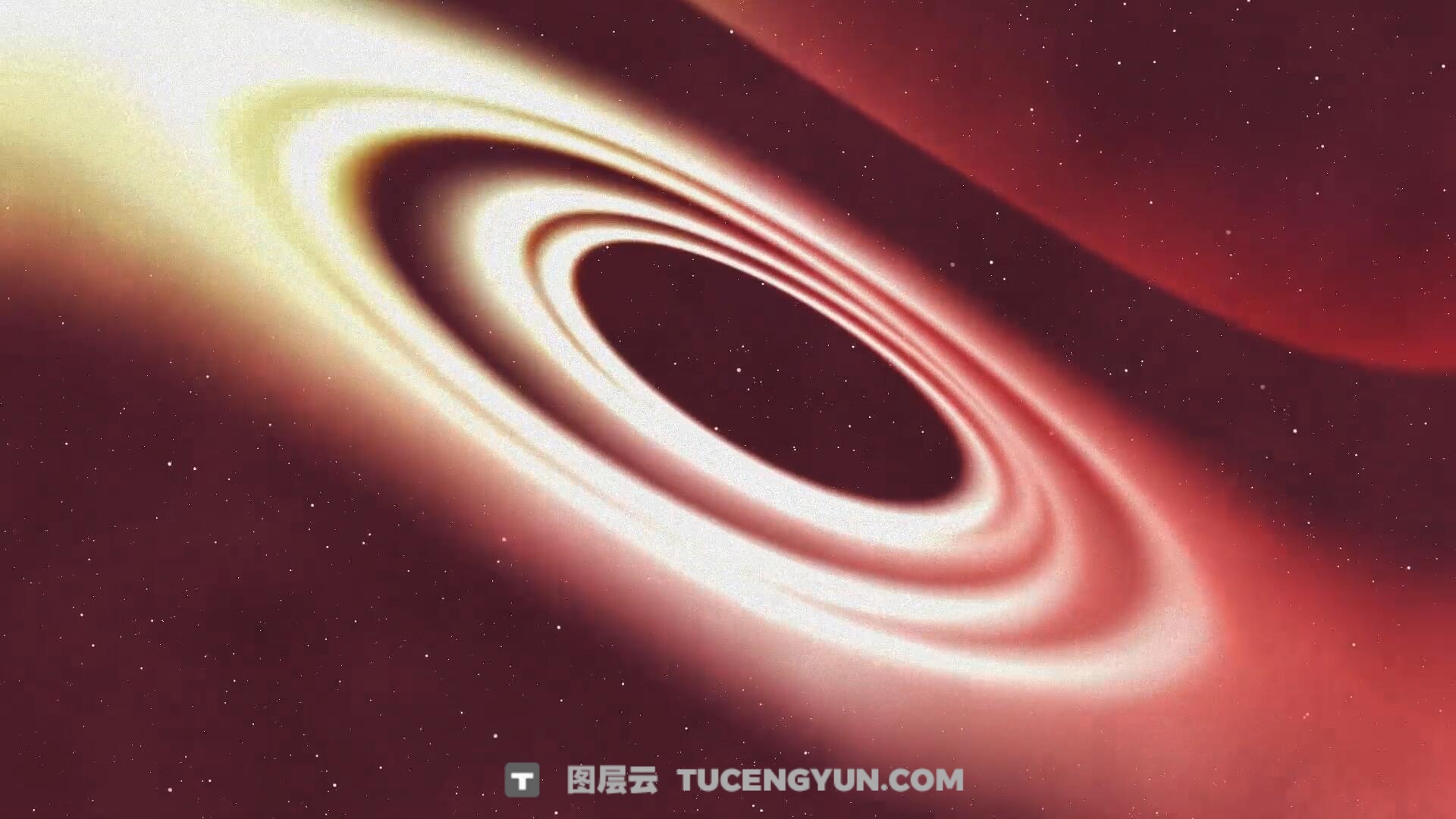 AE模板：大胆抽象模糊混合流动几何渐变液体波浪视频背景动画模板（13948）图层云