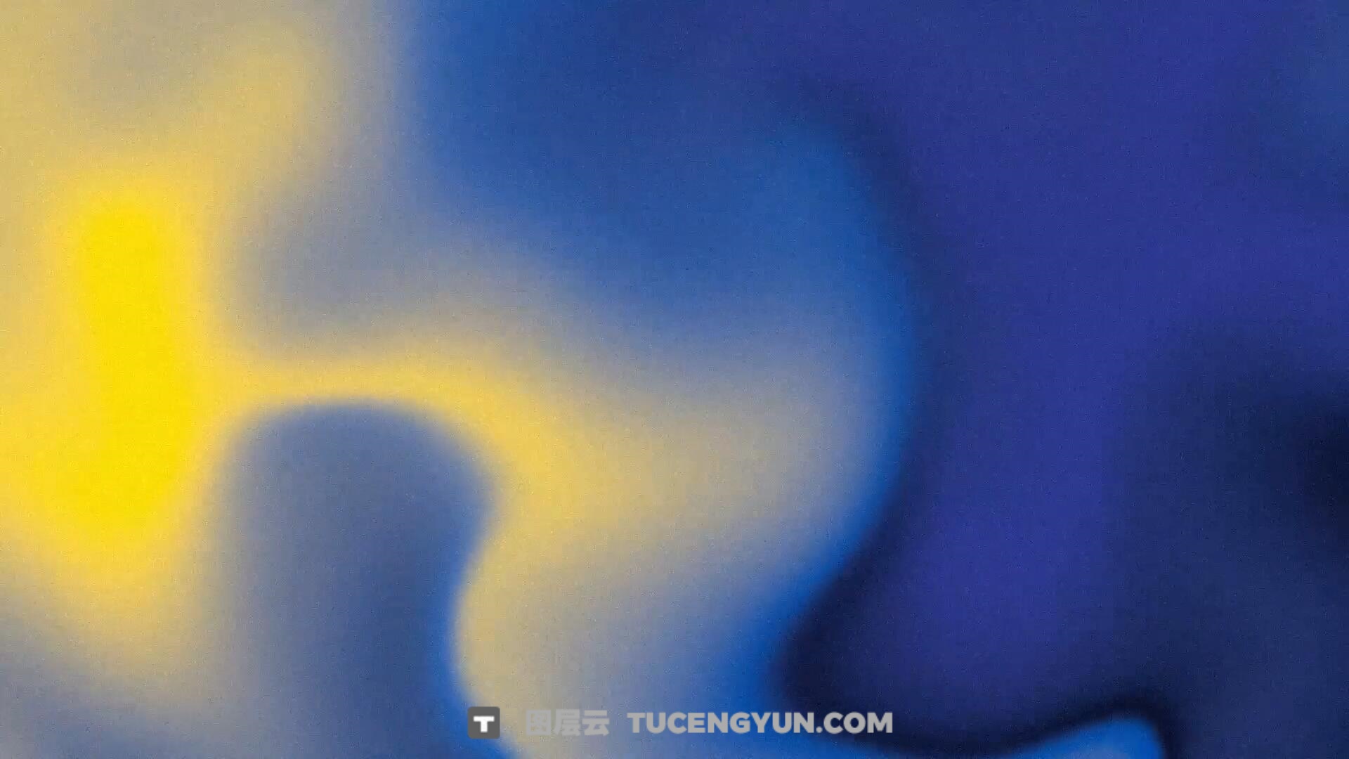 AE模板：大胆抽象模糊混合流动几何渐变液体波浪视频背景动画模板（13948）图层云