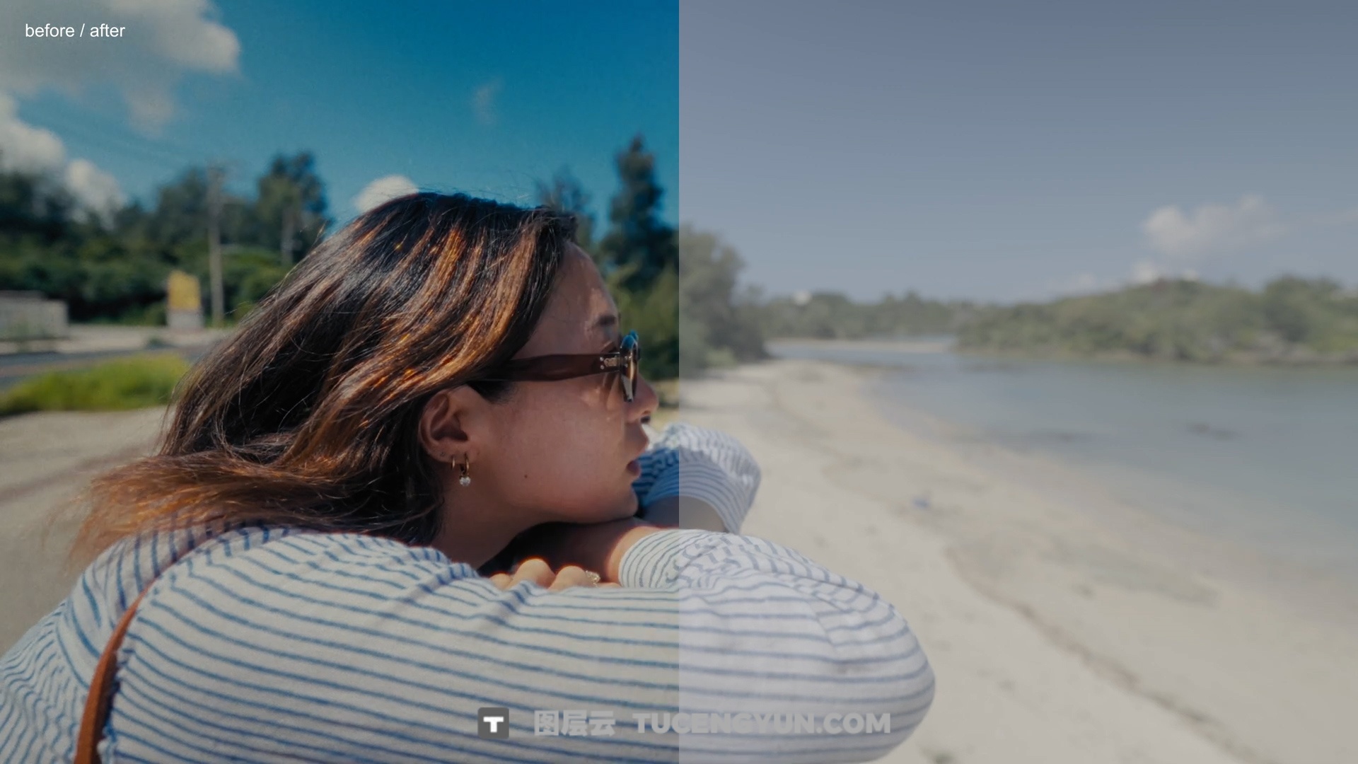 复古清新假日胶片风格电影感旅拍广告短片达芬奇调色节点PowerGrade预设 支持S Log3、Rec 709 和 D LogM（13952）图层云