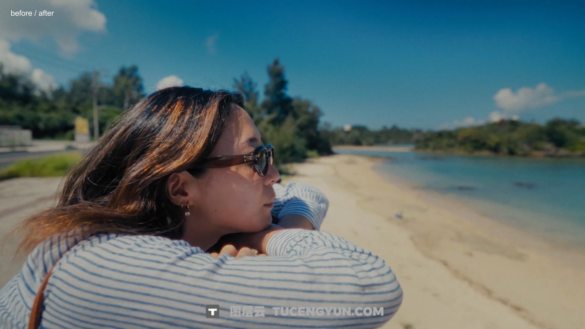 复古清新假日胶片风格电影感旅拍广告短片达芬奇调色节点PowerGrade预设 支持S Log3、Rec 709 和 D LogM（13952）图层云