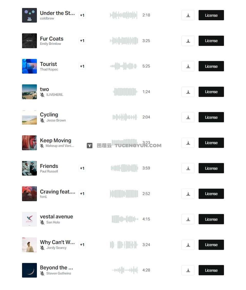 配乐：油管大神Jake Frew精选收藏Musicbed配乐素材合集（13959）图层云