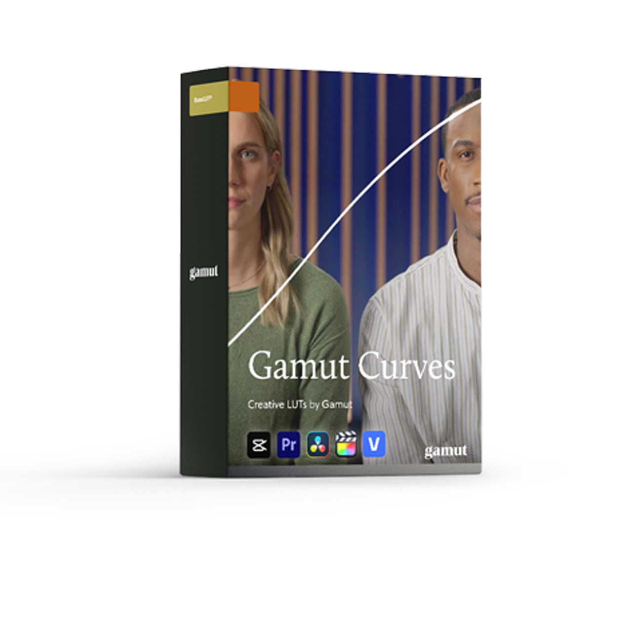 独特多风格电影感色彩外观开发曲线LUTs+达芬奇调色节点 GAMUT – Gamut Curves LUTs + Powergrade（13960）