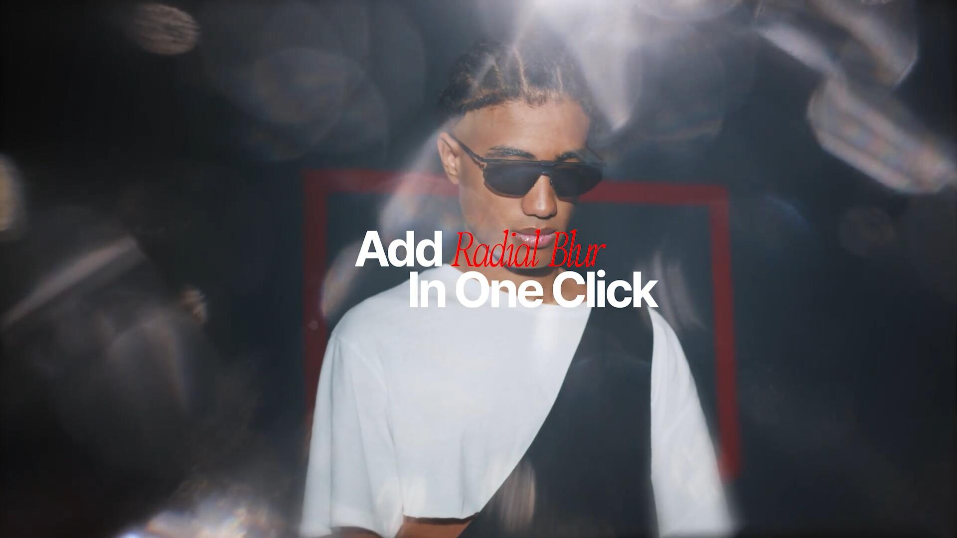 PR模板：大气光学镜头耀斑折射漏光视频叠加效果模板（13975）