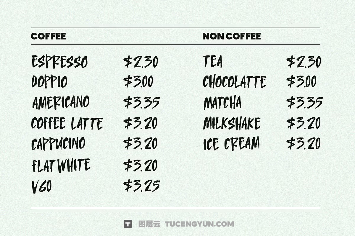 英文字体：大胆街头涂鸦手写笔触粗糙边缘干刷纹理封面设计字体 Jaber Maester Handmade Display Brush（13979）图层云
