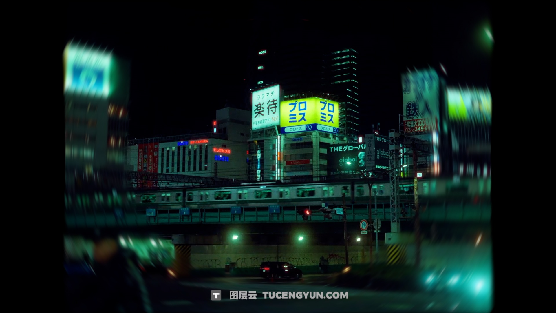 FCPX插件：热门梦幻氛围旋焦效果预设（13945）图层云