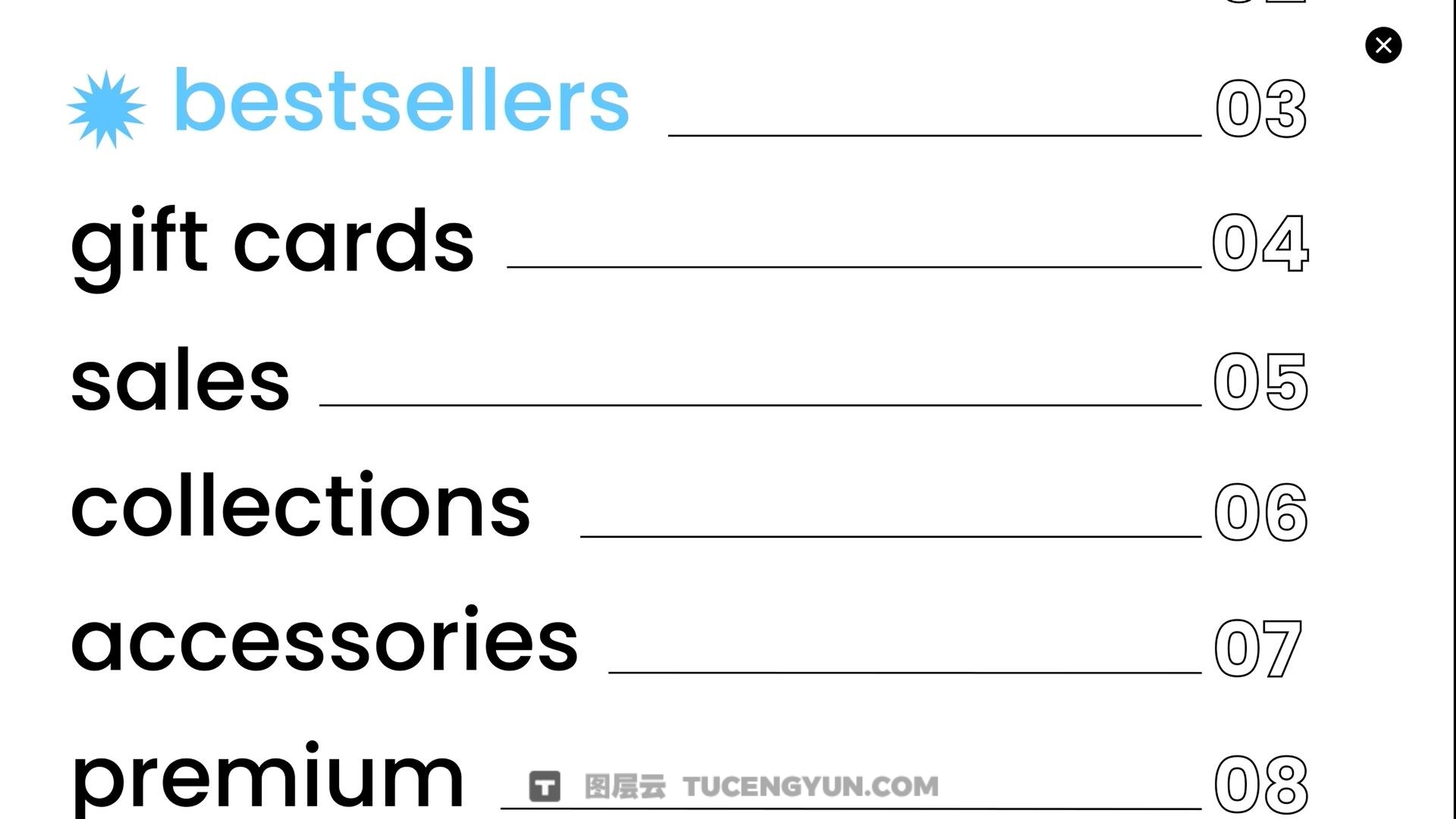 FCPX插件：极简主义文字标题轮播、循环、滚动场景动画排版模板（13982）图层云