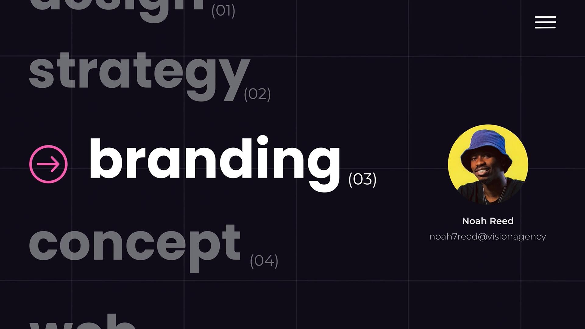 FCPX插件：极简主义文字标题轮播、循环、滚动场景动画排版模板（13982）