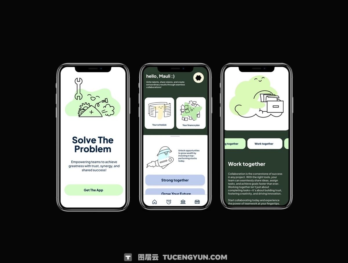 100幅趣味手绘可爱史莱姆角色AI矢量插画插图PNG图片设计套装 Cute Slime Activities Illustrations（13986）图层云