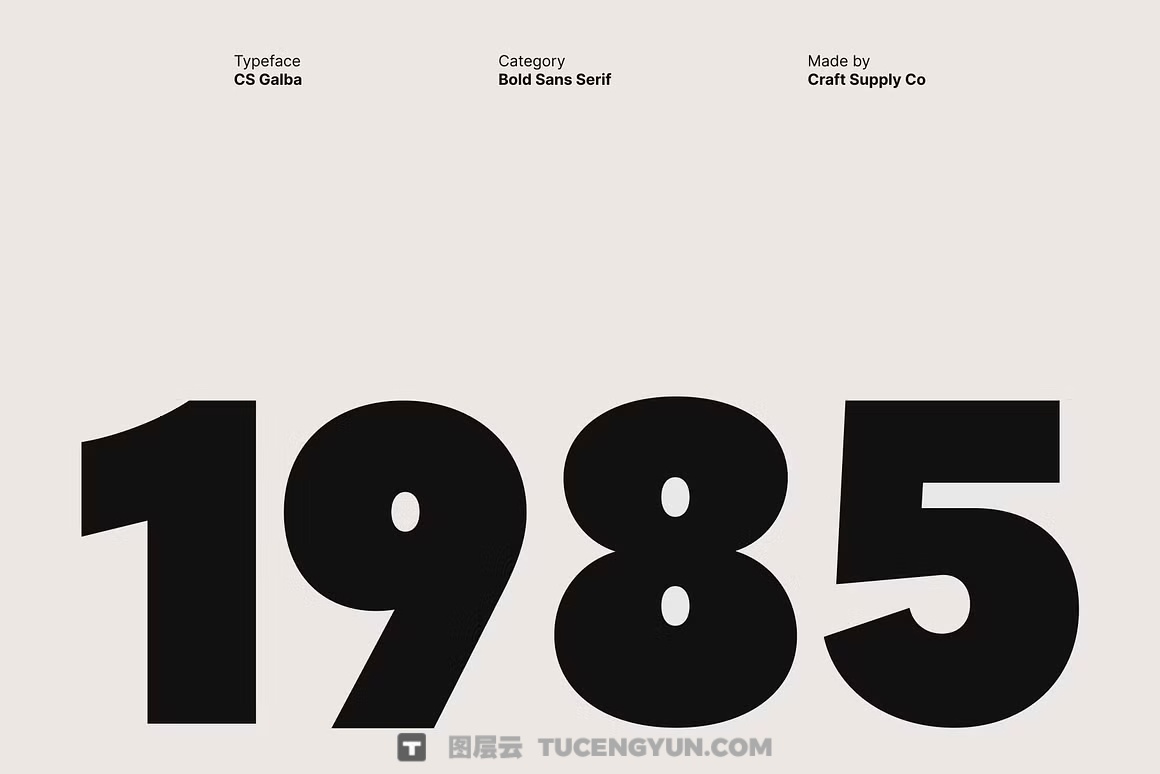 英文字体：大胆超重现代浓缩粗体清晰logo标题排版无衬线装饰封面海报设计字体（14004）图层云