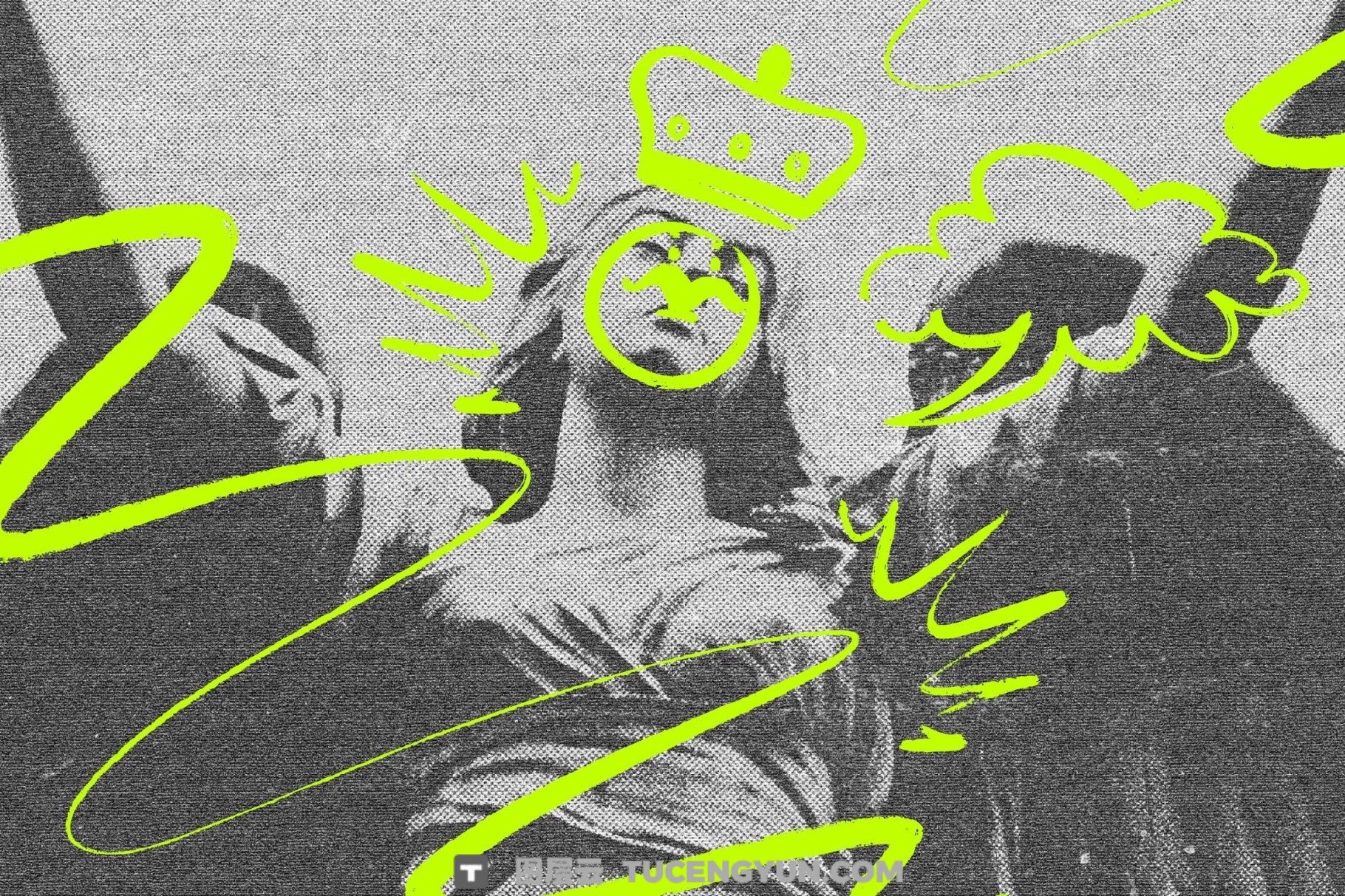 1000个大胆粗糙手绘标记涂鸦爱心箭头圆圈边框插画聊天气泡PNG/SVG设计素材 Markers Collection（14011）图层云