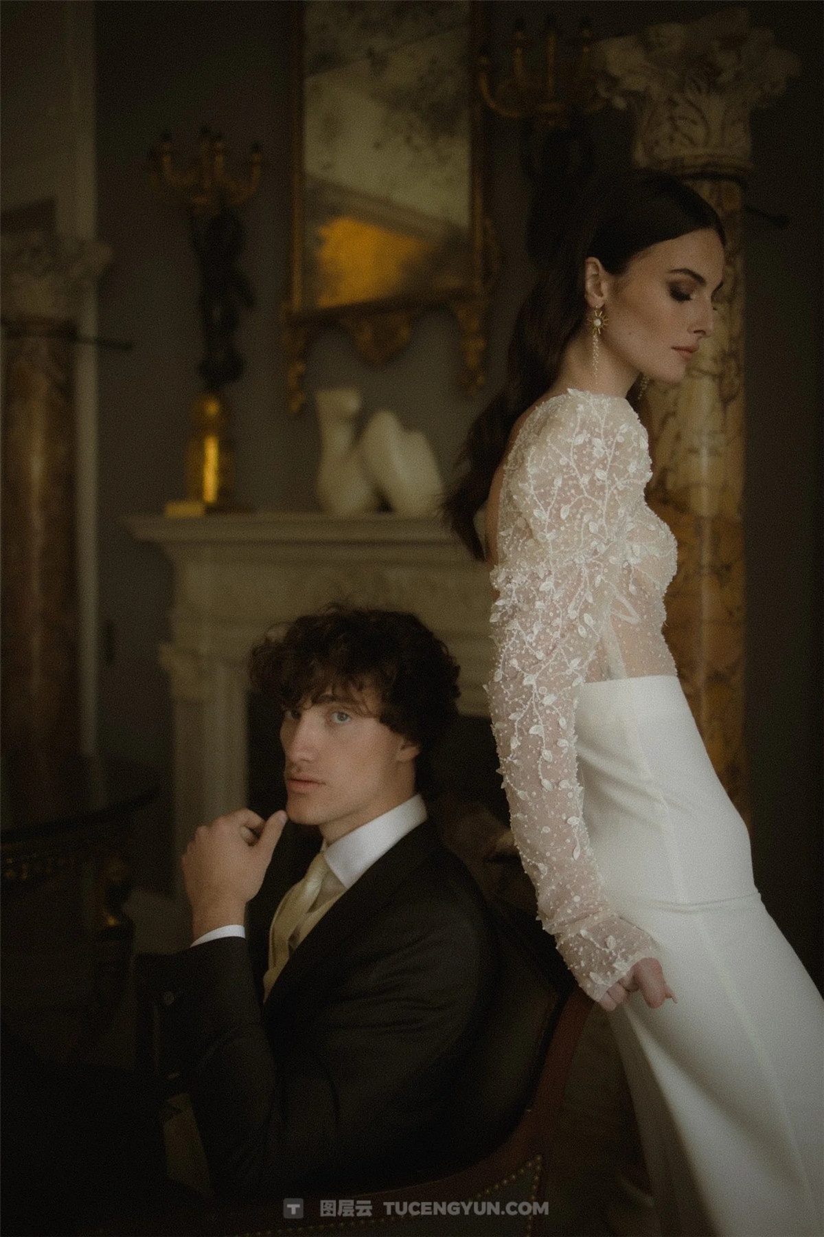 LR预设：欧式古典风格婚礼人像摄影Lightroom预设 Archipelago Quest 53 – Pittura（14012）图层云