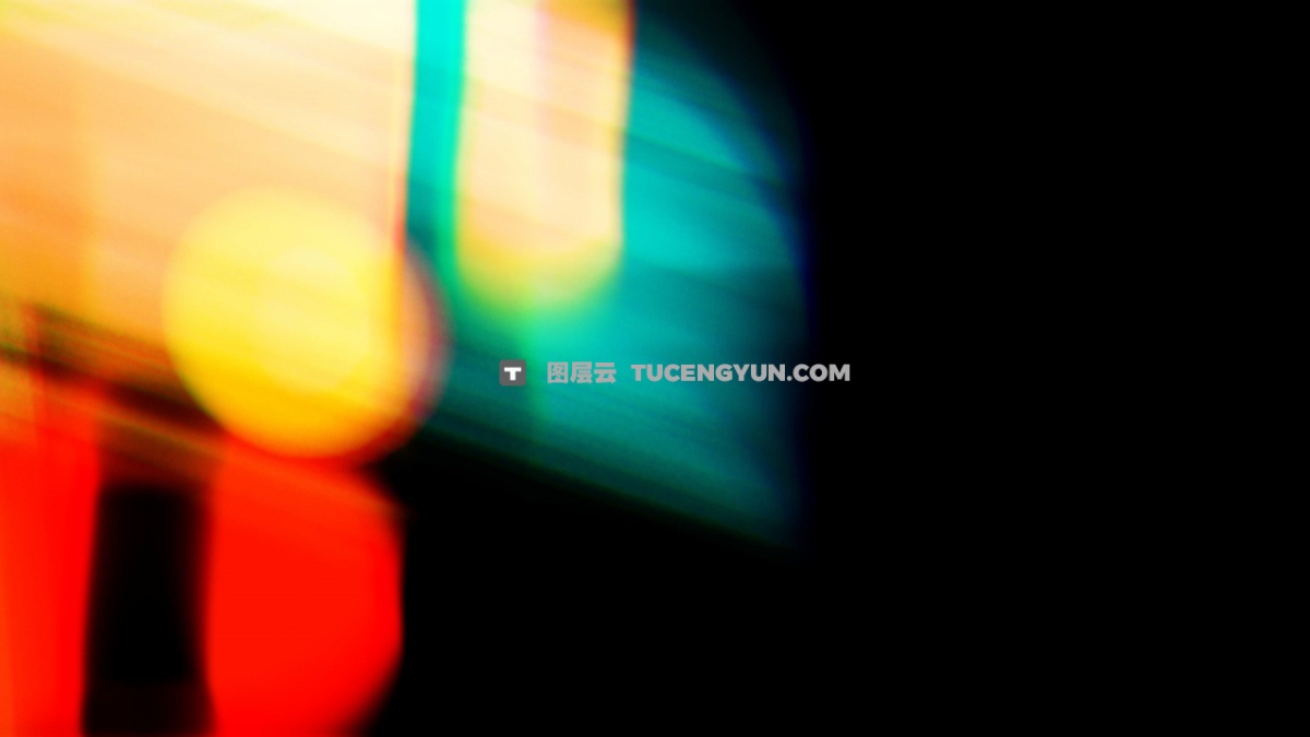 7个复古美学彩色胶片燃烧漏光转场4k电影叠加包+音效（14013）图层云