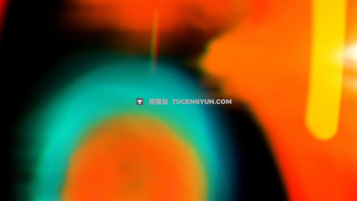 7个复古美学彩色胶片燃烧漏光转场4k电影叠加包+音效（14013）图层云