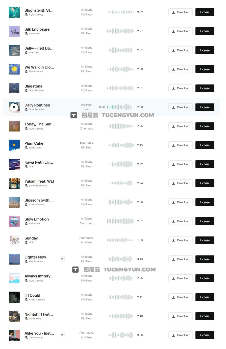 配乐:油管摄影博主Faizal Westcott精选收藏Musicbed配乐素材合集(14014)图层云 配乐:油管摄影博主Faizal Westcott精选收藏Musicbed配乐素材合集(14014)图层云