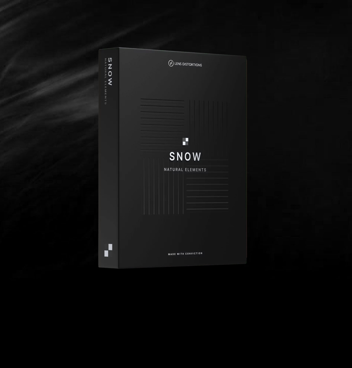 120个超高品质电影级写实下雪雪景氛围叠加背景视频素材 LENS DISTORTIONS – Snow 4K（14024）