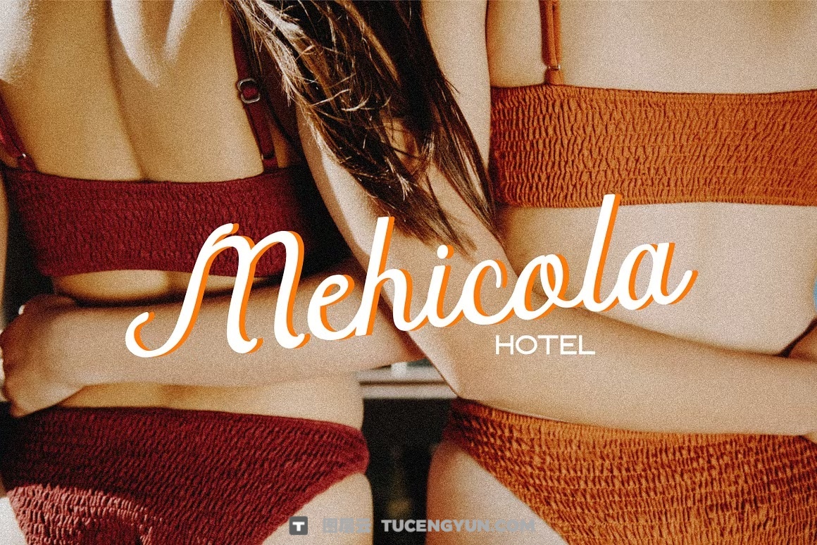 英文字体：真实自然流畅手写连笔笔触logo徽标标题排版封面海报请柬设计字体 Gelapitto Script Font（14028）图层云