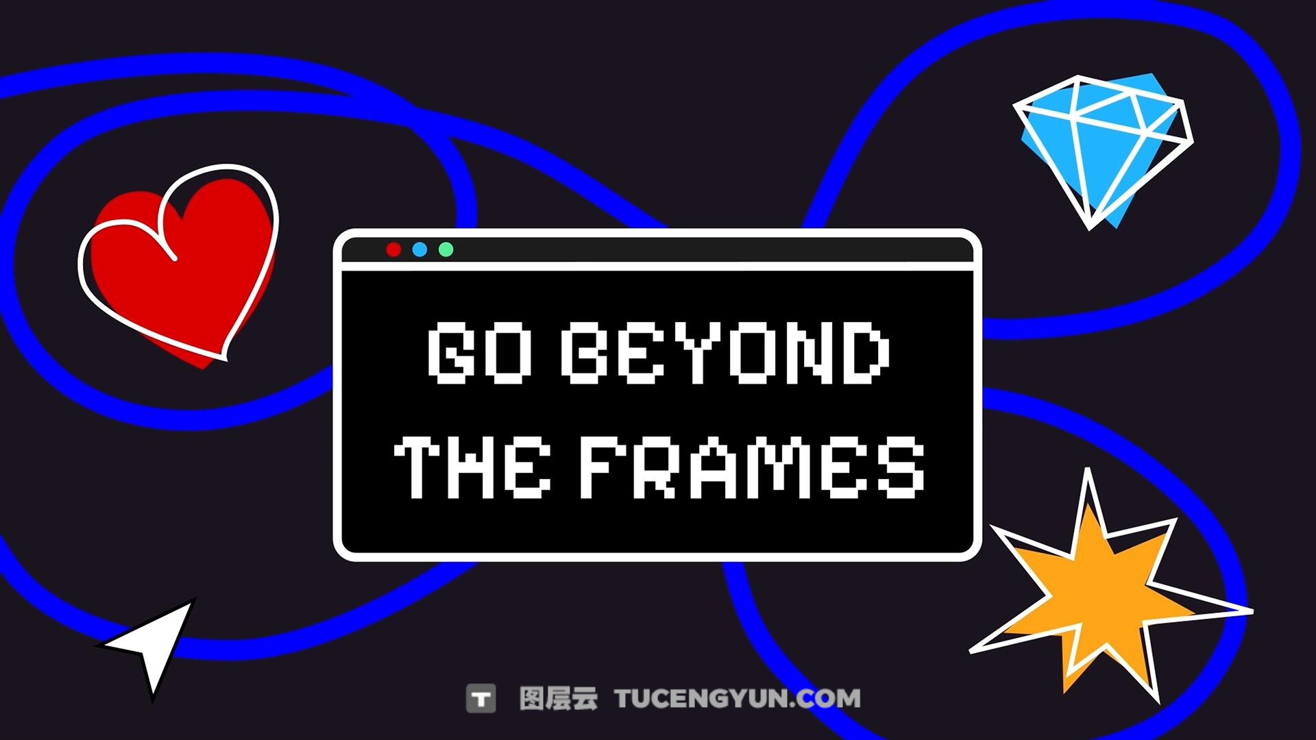 FCPX插件：创意设计风格品牌宣传文字标题排版动画（14031）图层云