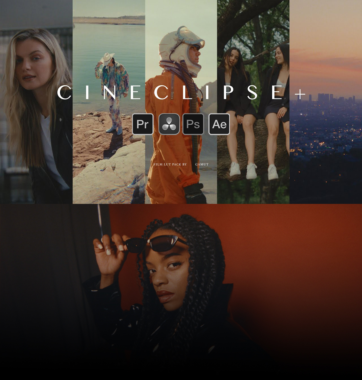 Gamut 复古美学柯达500T胶片色彩风格化电影LUT调色预设 Gamut – Cineclipse+（13040）