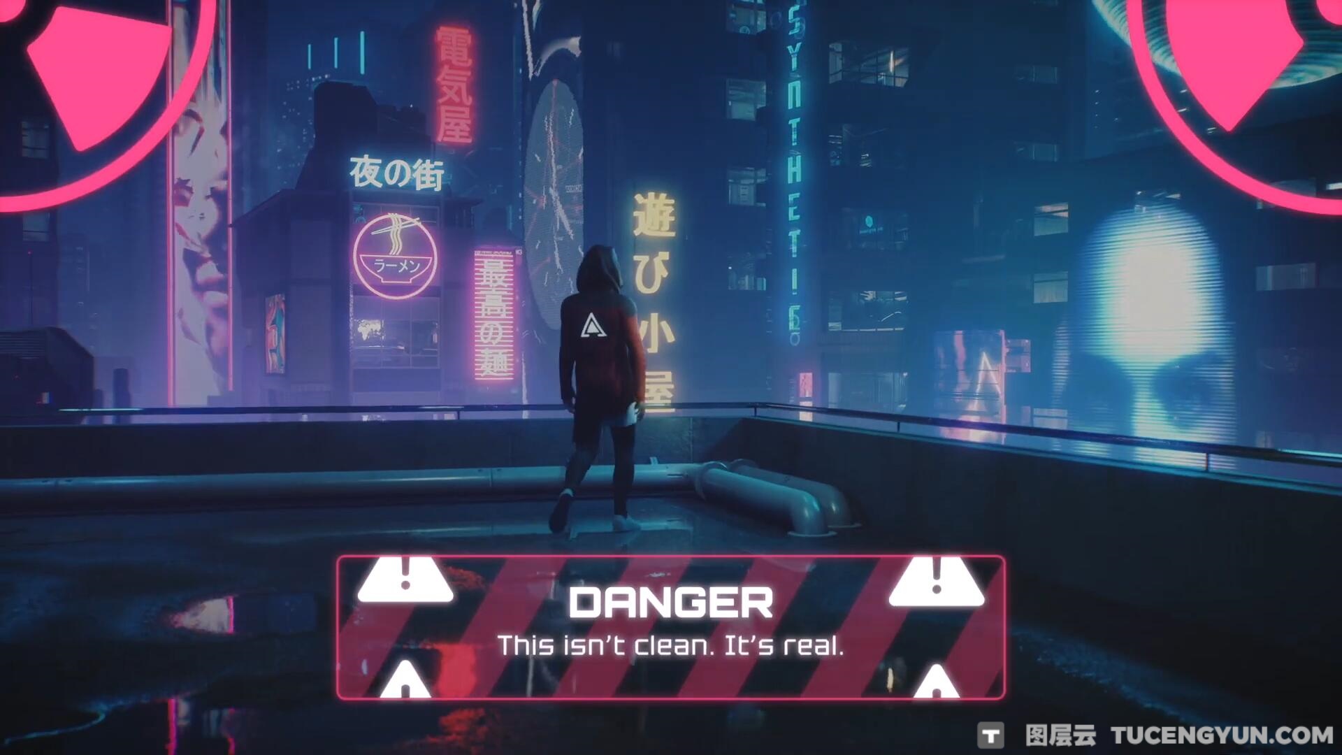 FCPX插件：50个赛博朋克未来游戏博主电竞频道栏目包装文字排版背景叠加转场效果（14048）图层云