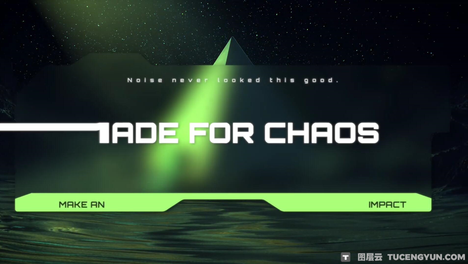 FCPX插件：50个赛博朋克未来游戏博主电竞频道栏目包装文字排版背景叠加转场效果（14048）图层云