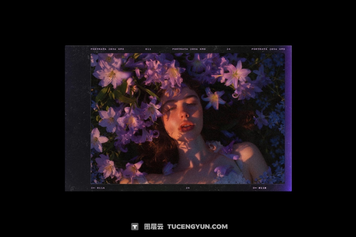 复古宝丽来35mm胶片边框电影帧框架叠加层PSD海报模板样机+PNG叠加层 Film Frames Collection: PSD & PNG Overlays（14053）图层云