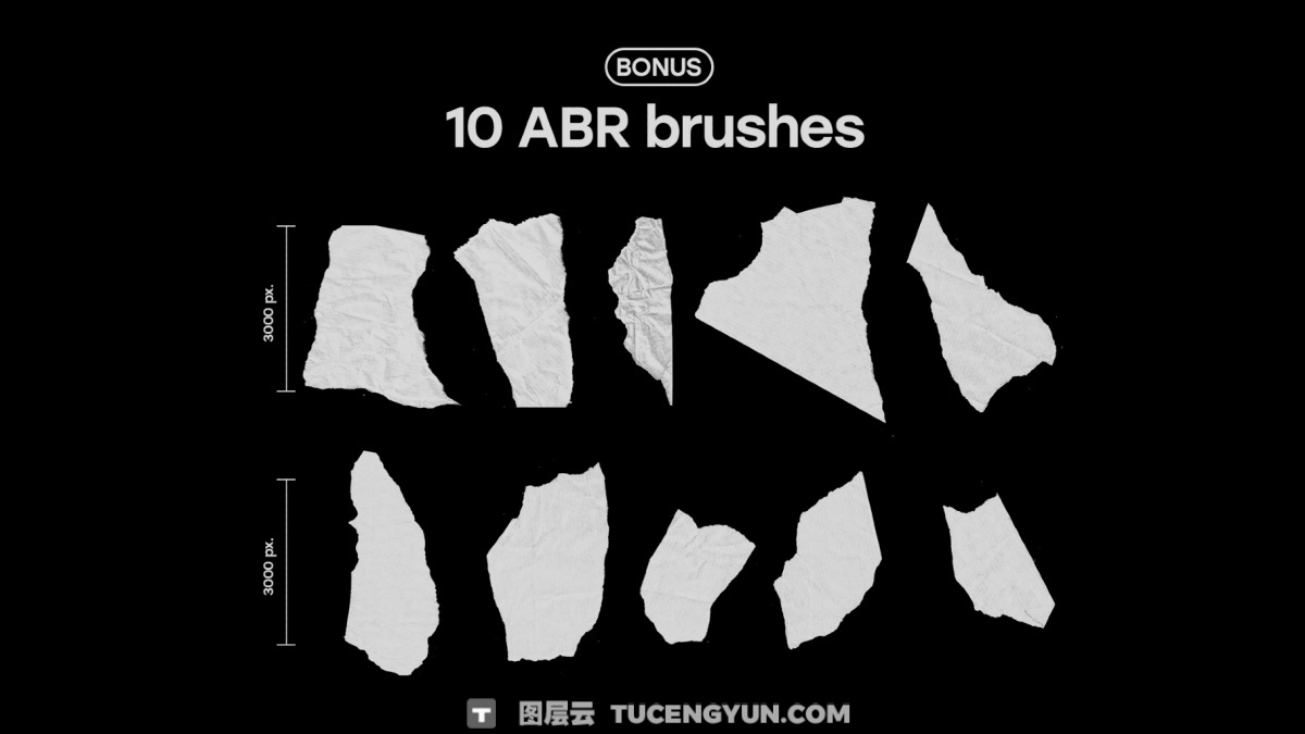 40款真实质感牛皮纸板扫描纸张肌理纹理JPG图片设计套装+PS笔刷 Kraft Paper Texture Pack（14054）图层云