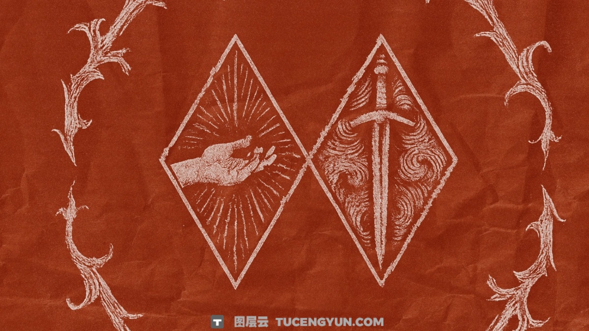 40款真实质感牛皮纸板扫描纸张肌理纹理JPG图片设计套装+PS笔刷 Kraft Paper Texture Pack（14054）图层云