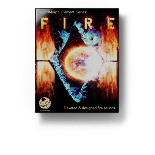 音效：675个狂野力量火焰燃烧噼啪、嘶嘶声电影广告游戏音效素材 SoundMorph – Fire（14064）