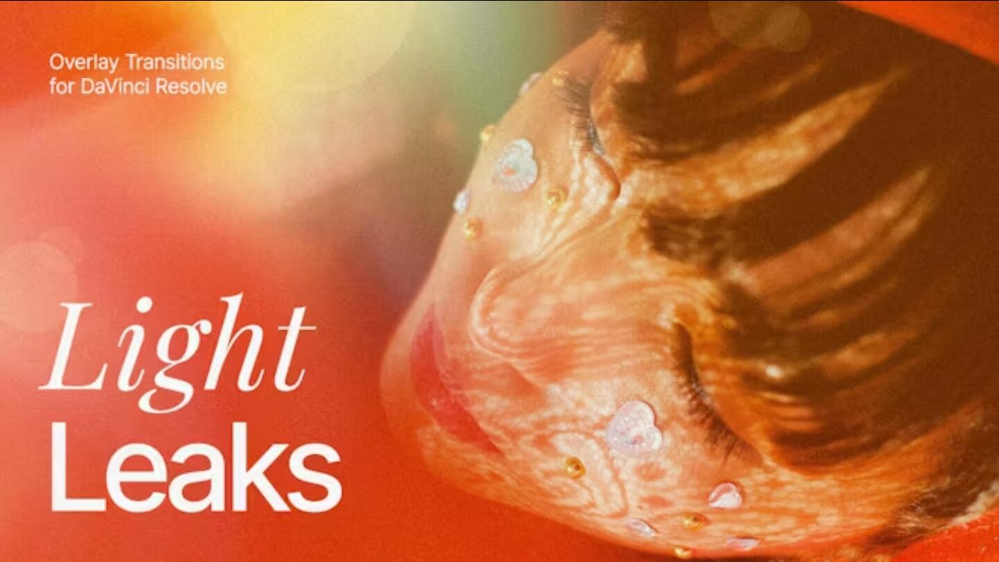 达芬奇预设：复古情绪风格胶片烧伤刻录无缝转场过渡（14085）