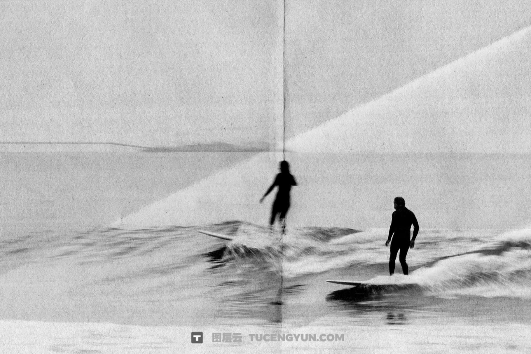 40款真实折痕折叠褶皱JPG纸张背景肌理底纹纹理素材合集 Wrinkled & Folded Papers Collection（14106）图层云