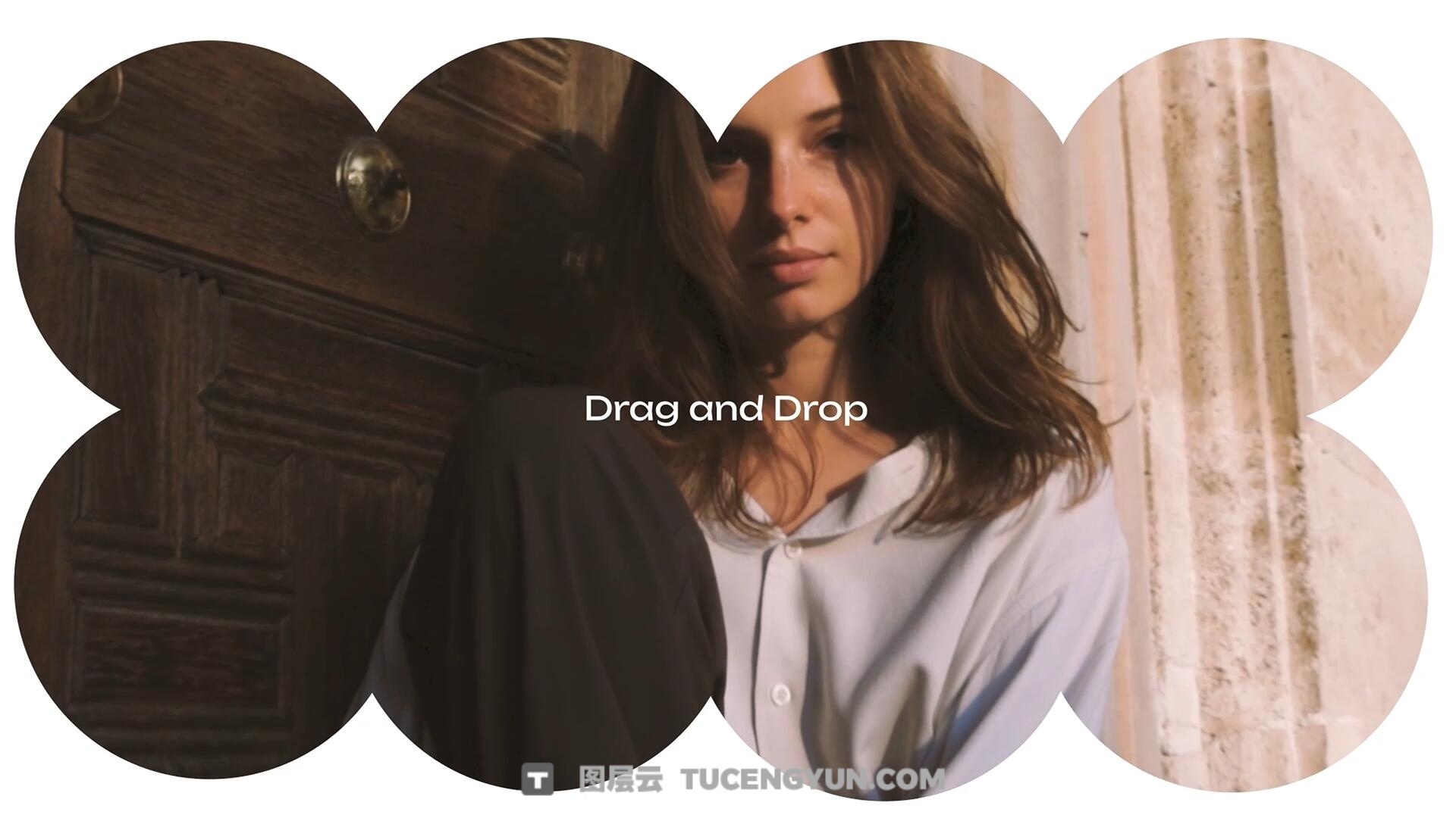 达芬奇预设：20个极简主义电影美学镜头取景器方形圆角异形边框遮罩视频叠加效果（14110）图层云