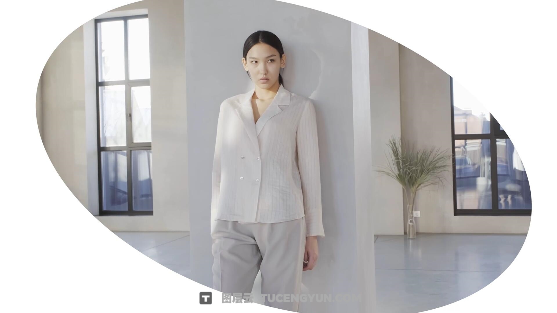 达芬奇预设：20个极简主义电影美学镜头取景器方形圆角异形边框遮罩视频叠加效果（14110）图层云