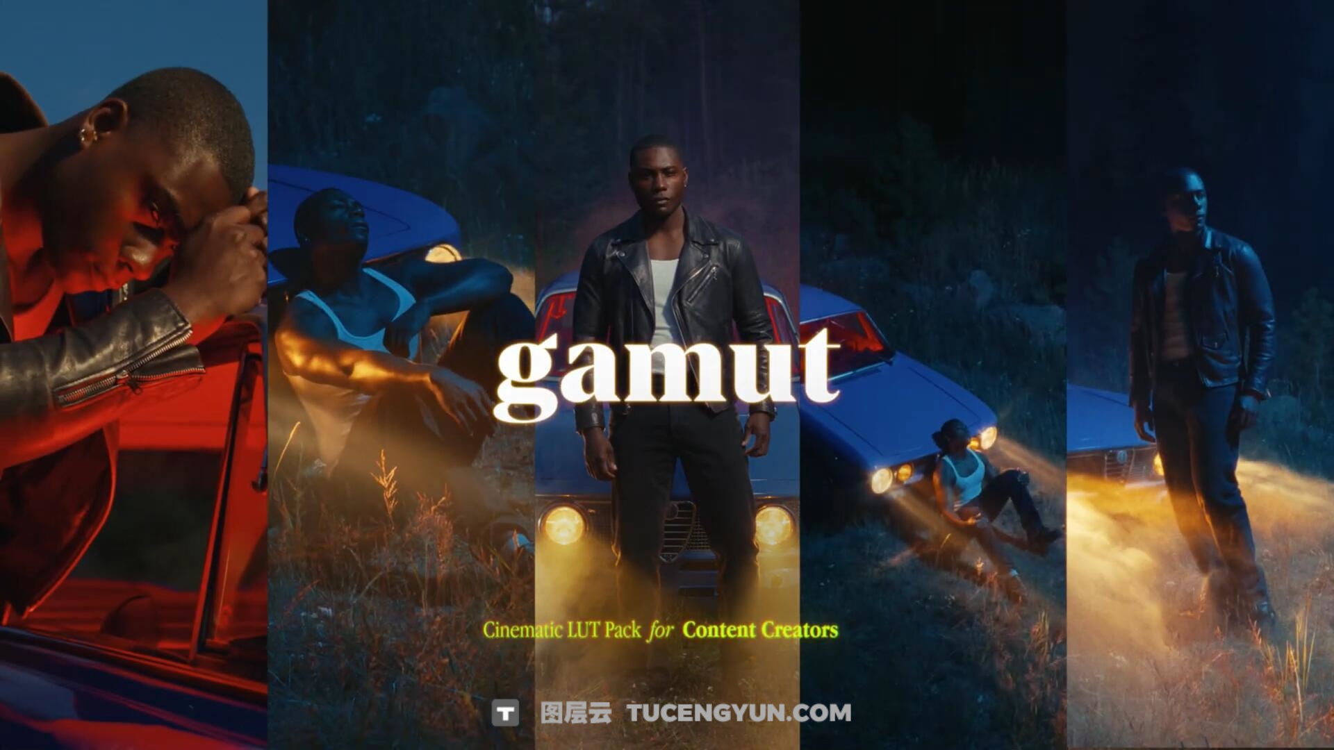 Gamut – Creator 大胆胶片风格商业广告电影短片创作LUT调色预设（14115）图层云