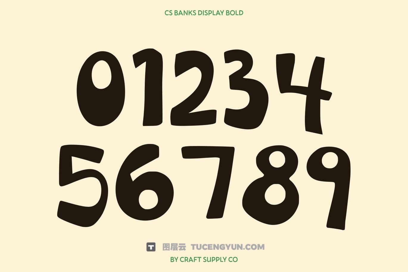 英文字体：趣味古怪俏皮儿童插画绘本教育读物品牌厚实手写海报封面设计字体 Banks – Fun Font（14127）图层云