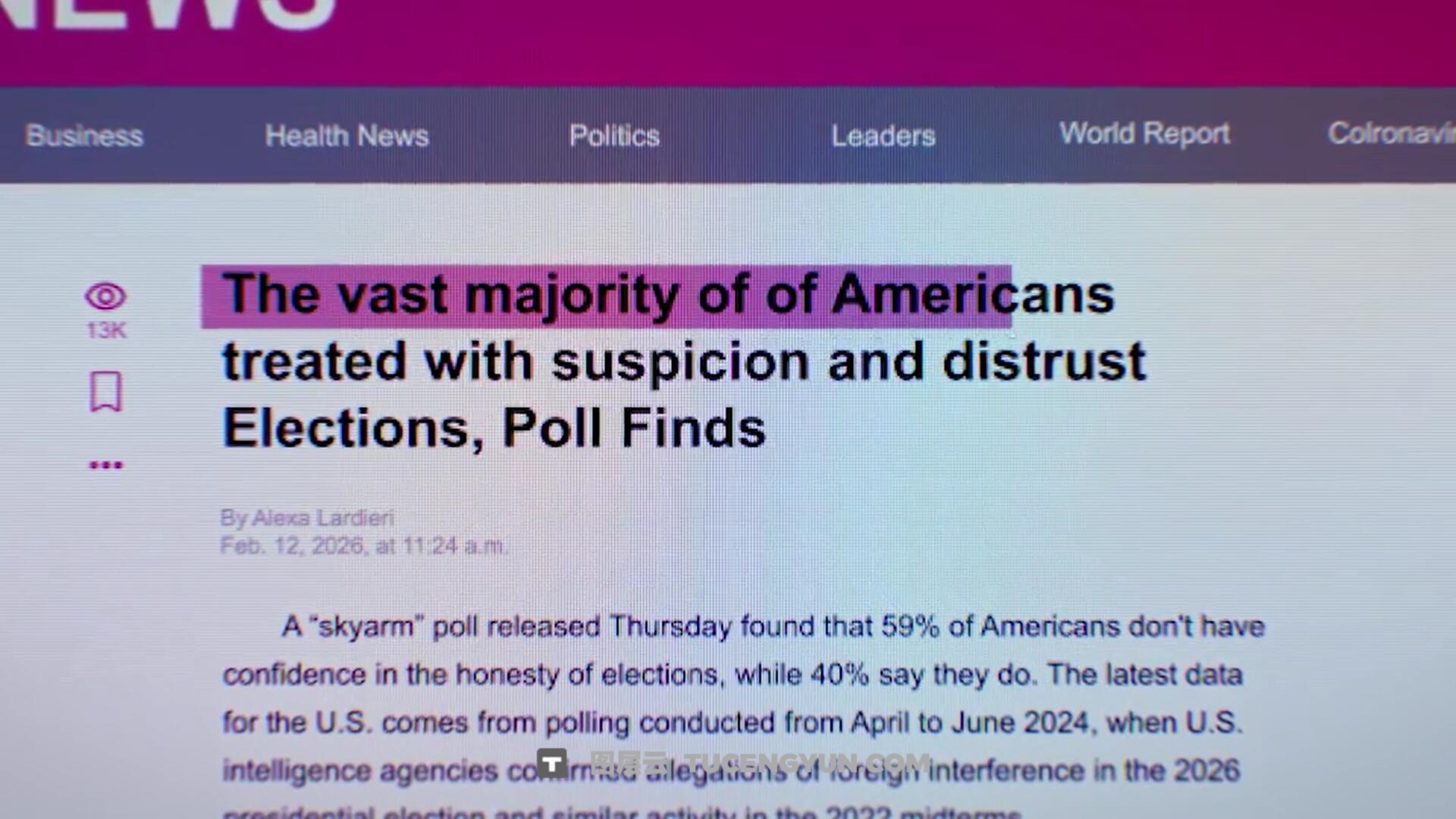 真实VHS数字屏幕电脑显示器新闻搜索、网页、信息、视频、文献浏览AE模板动画（14137）图层云