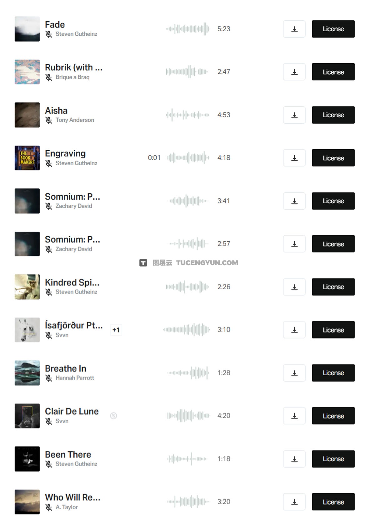 配乐：油管旅行博主Kraig Adams精选收藏Musicbed大气恢弘配乐素材合集（14150）图层云