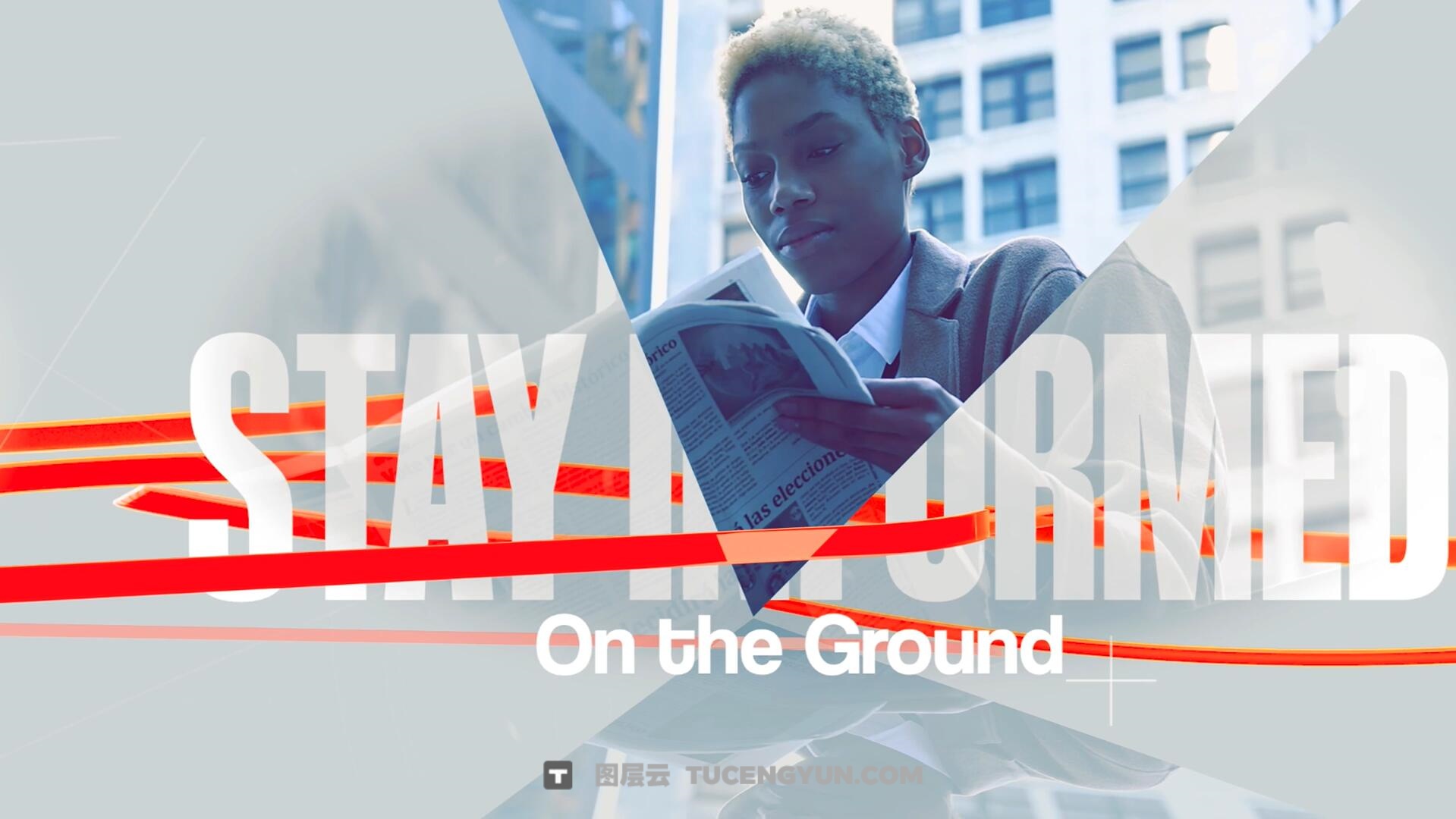 FCPX插件：现代新闻速递标题文章特写新闻报道设计标题栏目包装排版片头（14160）图层云