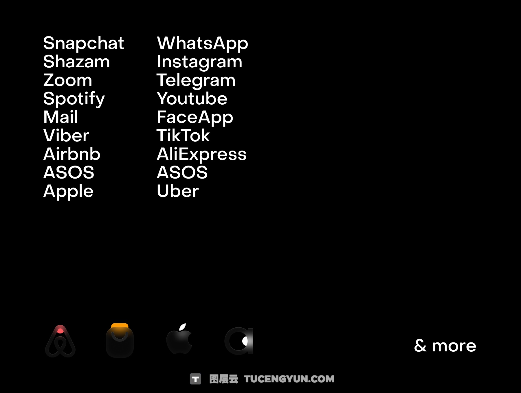 58个暗黑发光立体界面设计图标Figma/Sketch/PNG素材 Glossy icons（14161）图层云