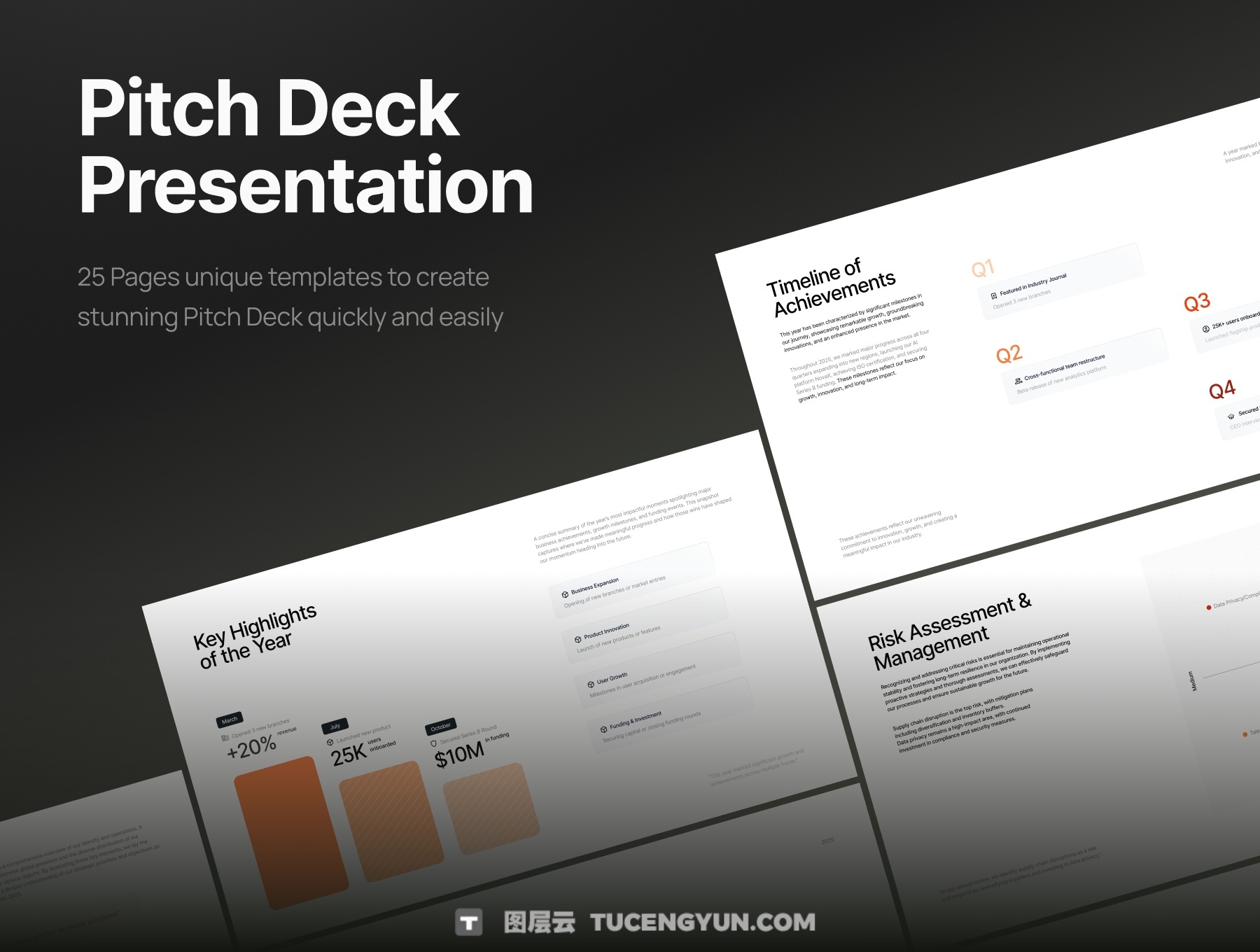 25页简约美学多用途公司宣传介绍项目设计提案展示幻灯片PPT演示文稿Figma模板 Pitch Deck Annual Performance Report 2025 Progress & Insights – Chihiro(14162)图层云 25页简约美学多用途公司宣传介绍项目设计提案展示幻灯片PPT演示文稿Figma模板 Pitch Deck Annual Performance Report 2025 Progress & Insights – Chihiro(14162)图层云