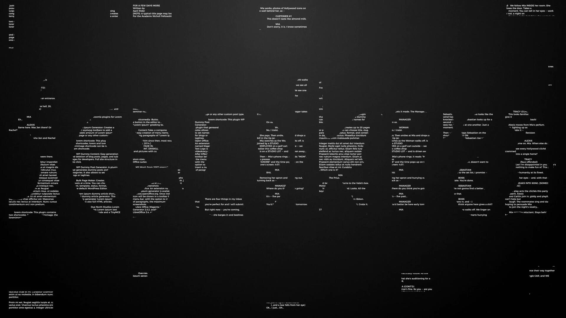 AE模板：	创意文字打字机效果LOGO展示（14168）