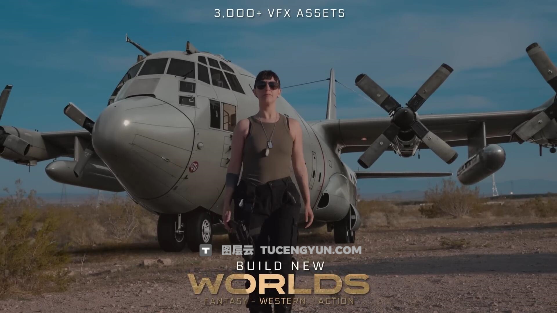 2900张高品质奇幻·西部·动作电影场景特效CG合成透明PNG图片素材4K视觉捆绑包 Bigfilms – WORLDS – 2 Set Extension Packs (Vol. 4 + 5 + 6)（14204）图层云