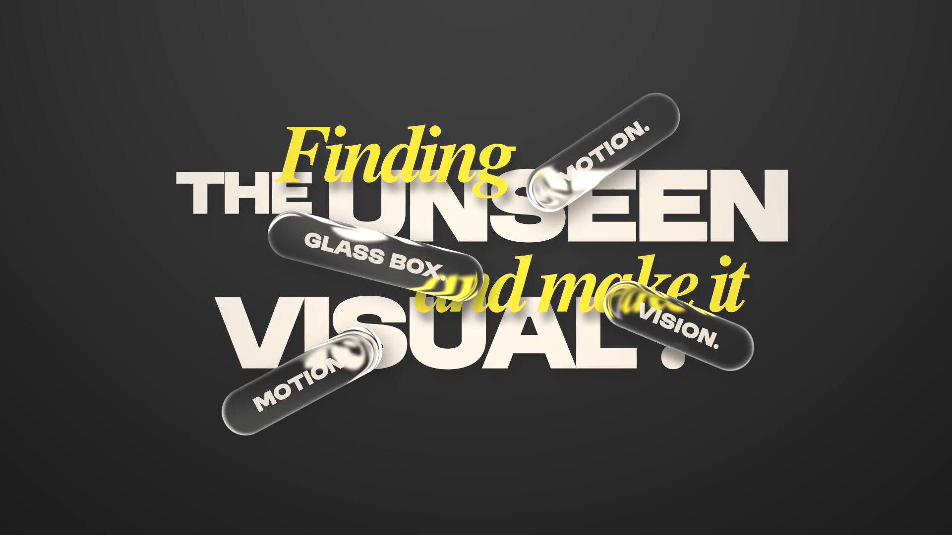 AE模板：大胆苹果液态玻璃美学粗体文字标题动画（14213）