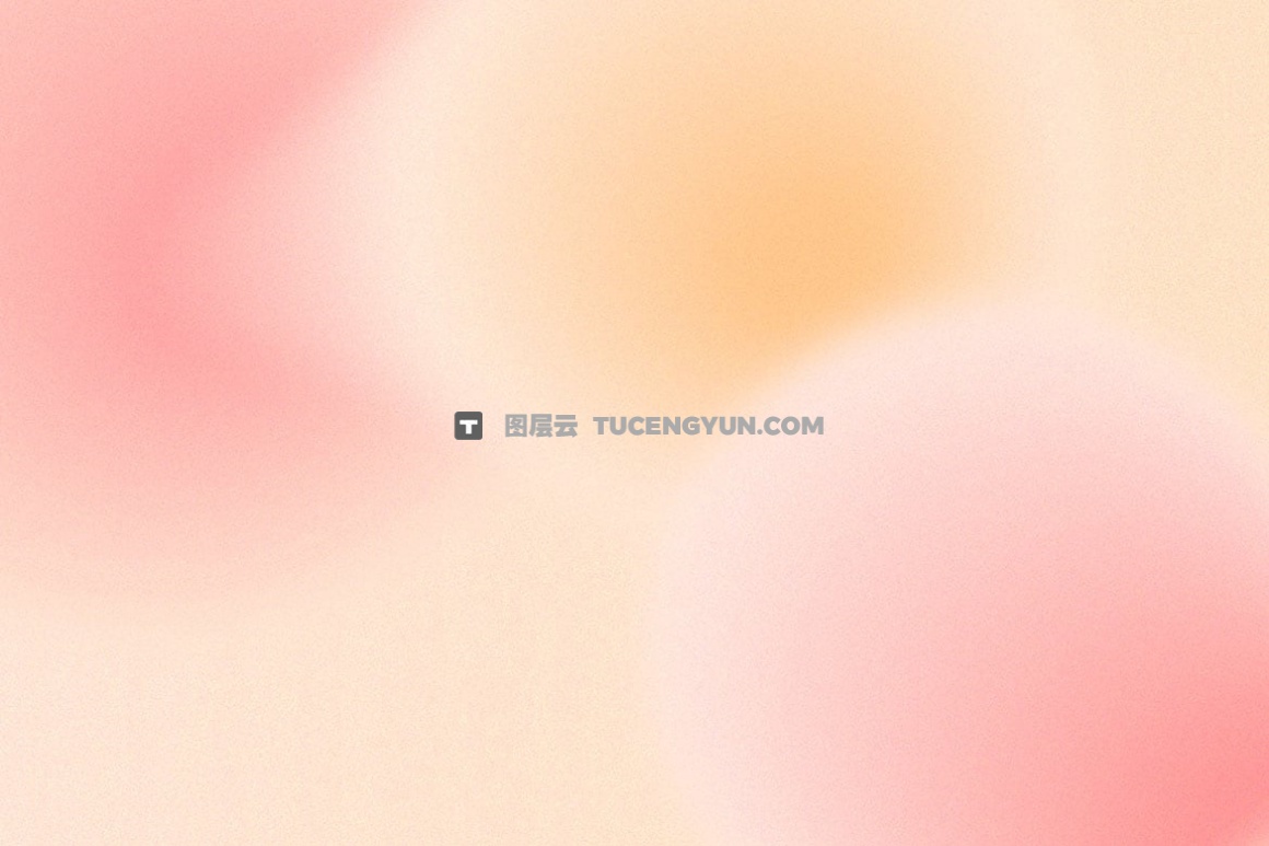 10款抽象艺术颗粒模糊弥散光抽象分层AI矢量渐变海报背景设计套件 Grainy Round Gradient Backgrounds（14218）图层云