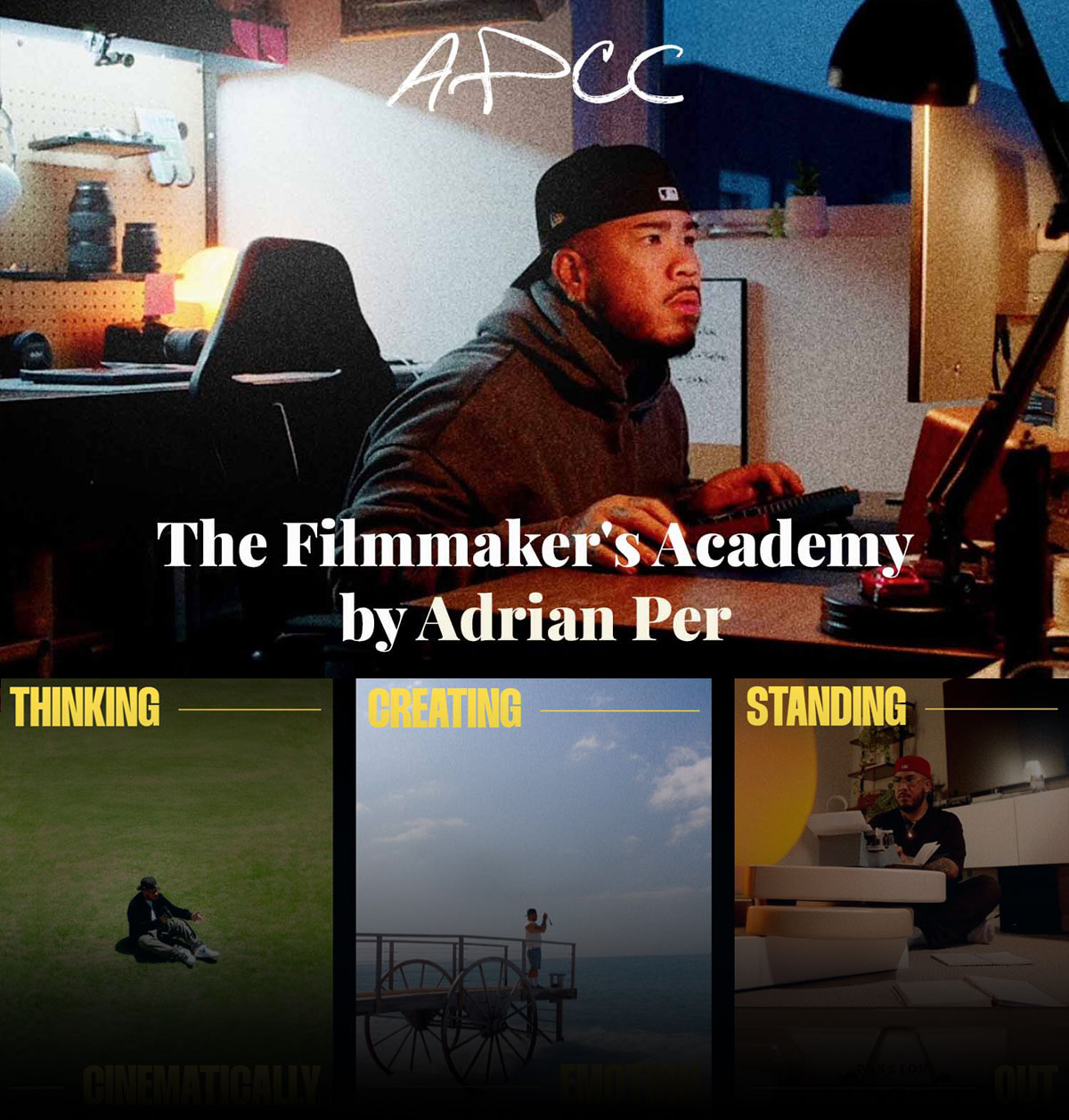 大师课程：掌握电影式的叙事、声音、节奏感剪辑视频课程 中文字幕 Adrian Per – The Filmmakers Academy（14229）