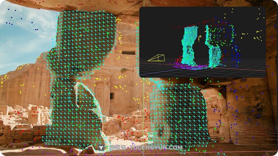 摄像机反求跟踪摩卡软件AE/PR/OFX/达芬奇/AVX插件 Boris FX Mocha Pro 2026 Win（14232）图层云