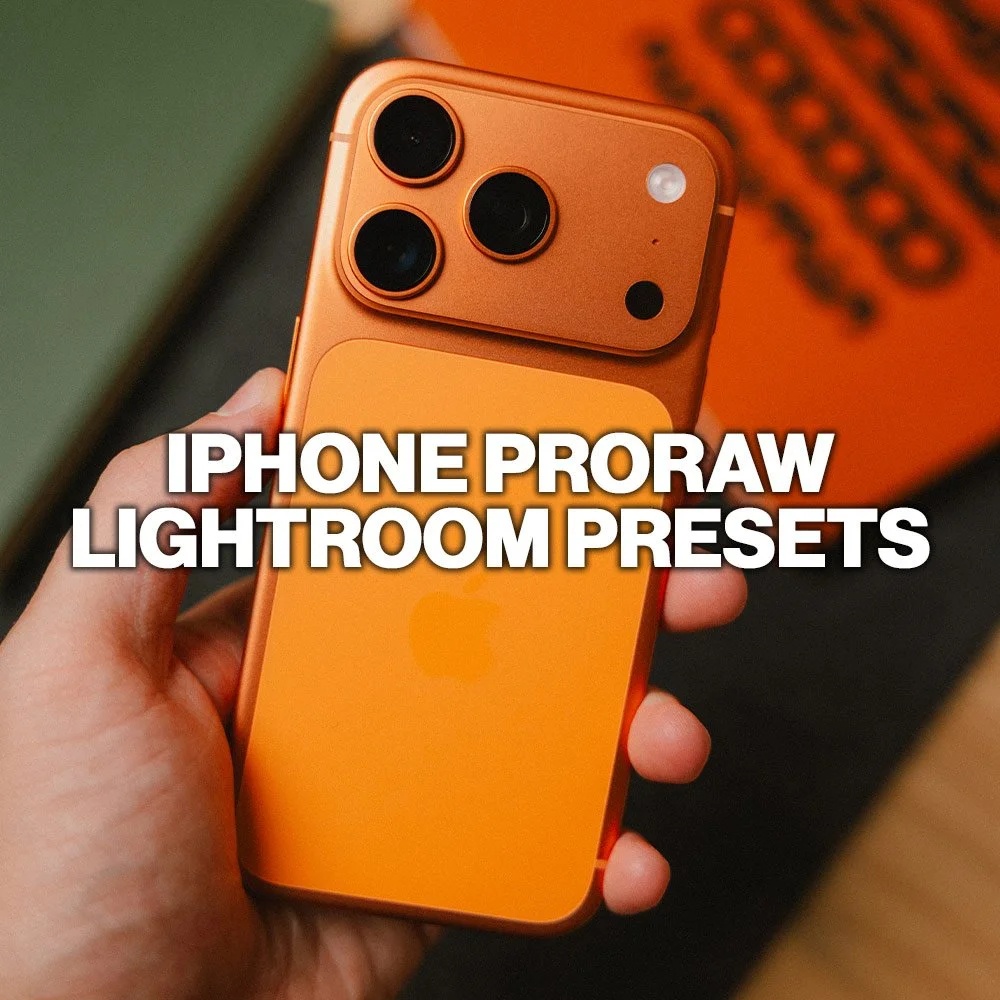 全新iPhone ProRAW户外风景人像摄影Lightroom调色预设 iPhone ProRAW Preset Collection V2（14238）