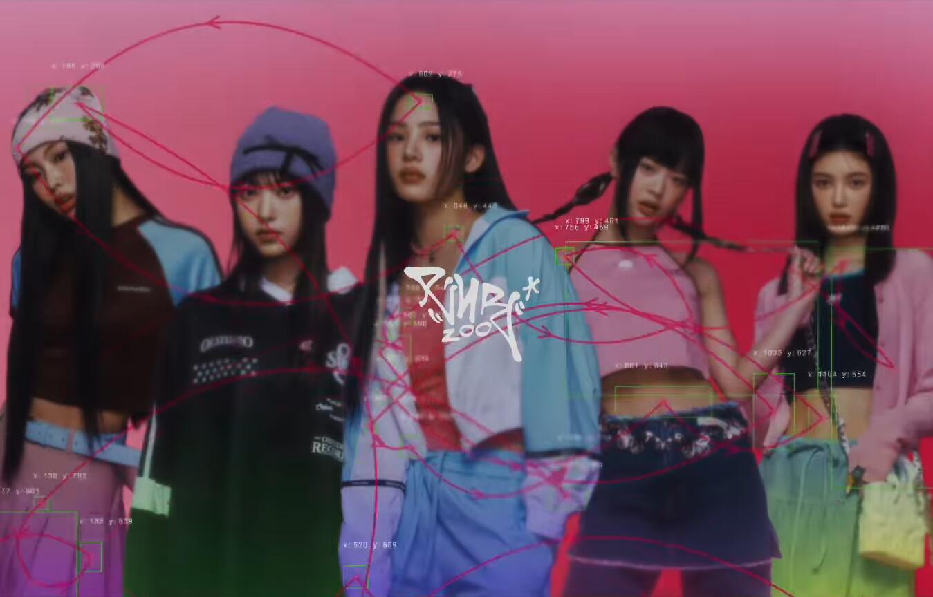 AE工程：New jeans韩系K-Pop女团短片剪辑编辑AE项目工程+素材 ETA pluggnb // AE project file（14239）