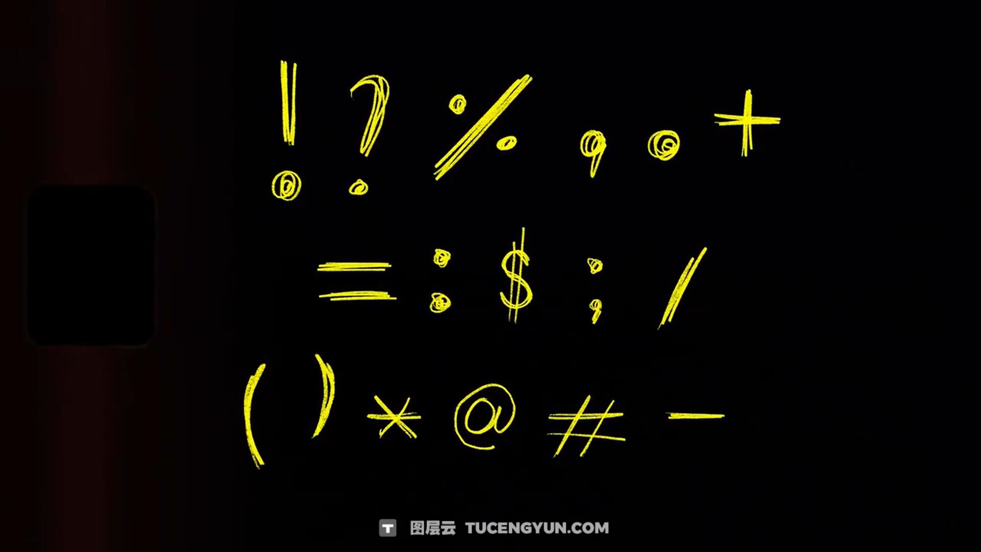 FCPX插件:135个老式涂鸦风格化线条箭头边框字母数字符号贴纸元素动画(14244)图层云 FCPX插件:135个老式涂鸦风格化线条箭头边框字母数字符号贴纸元素动画(14244)图层云